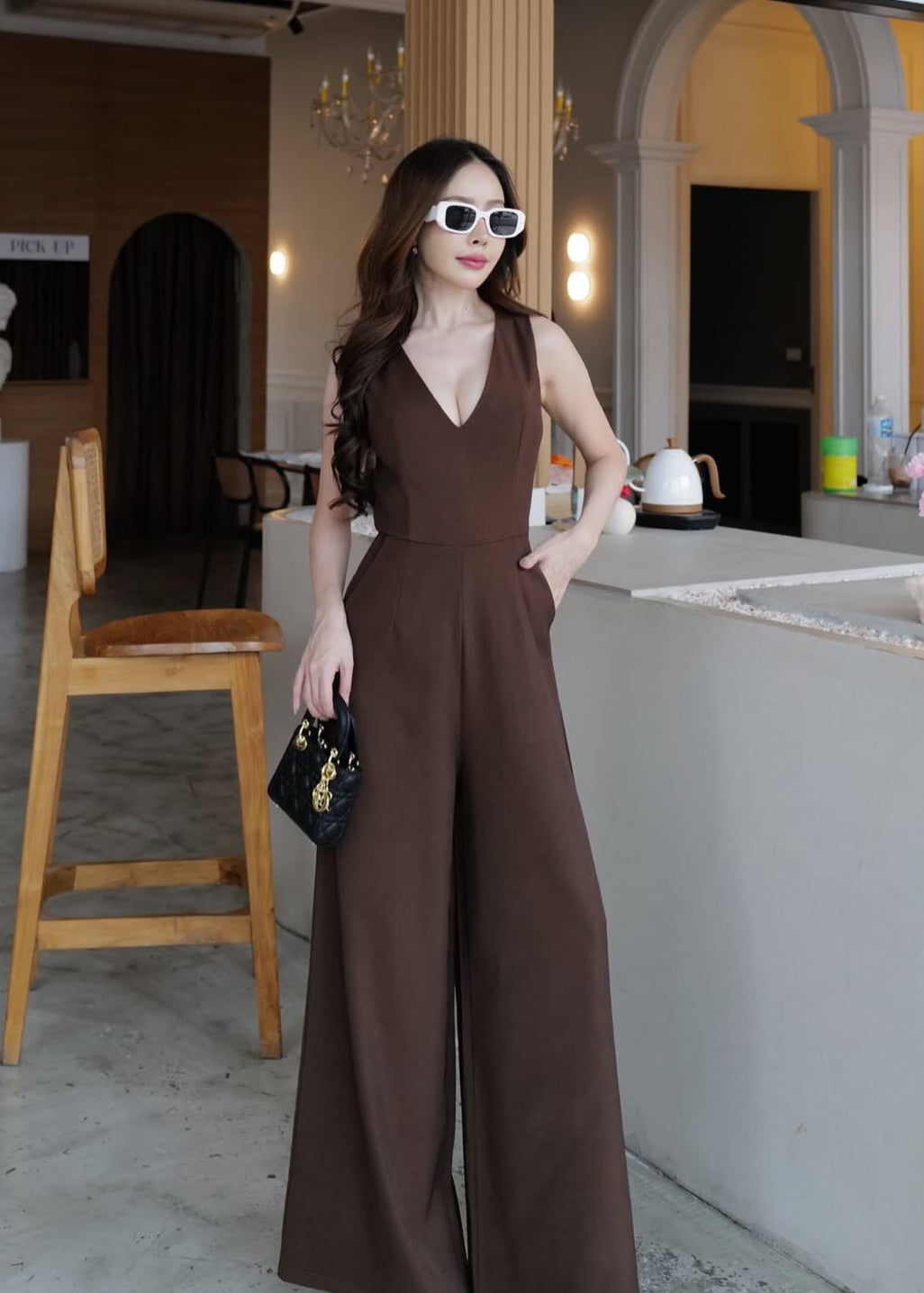 9875 Jumpsuit in Brown