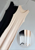 6823 Knit Dress In Cream