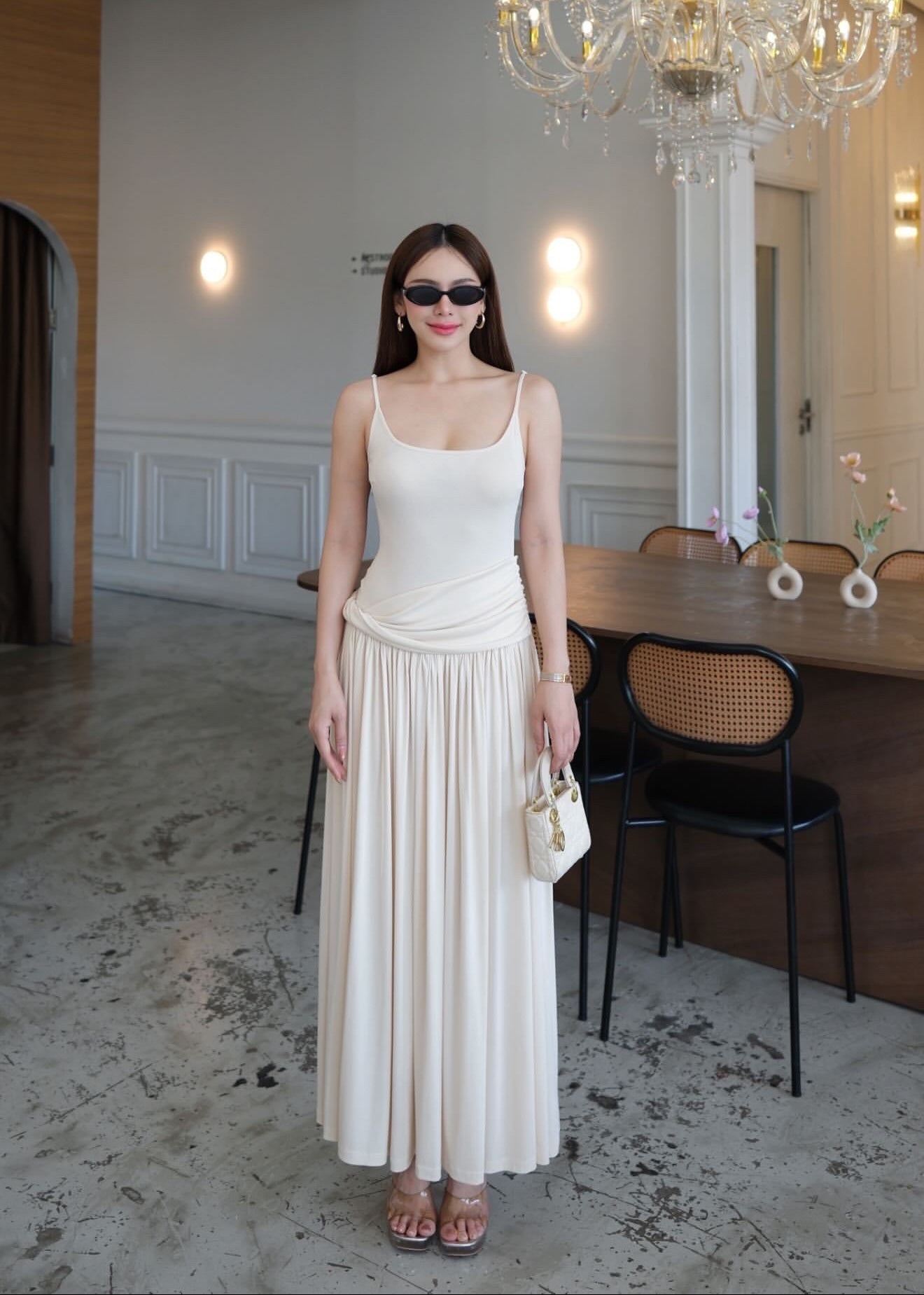 5465 Maxi Strappy Dress