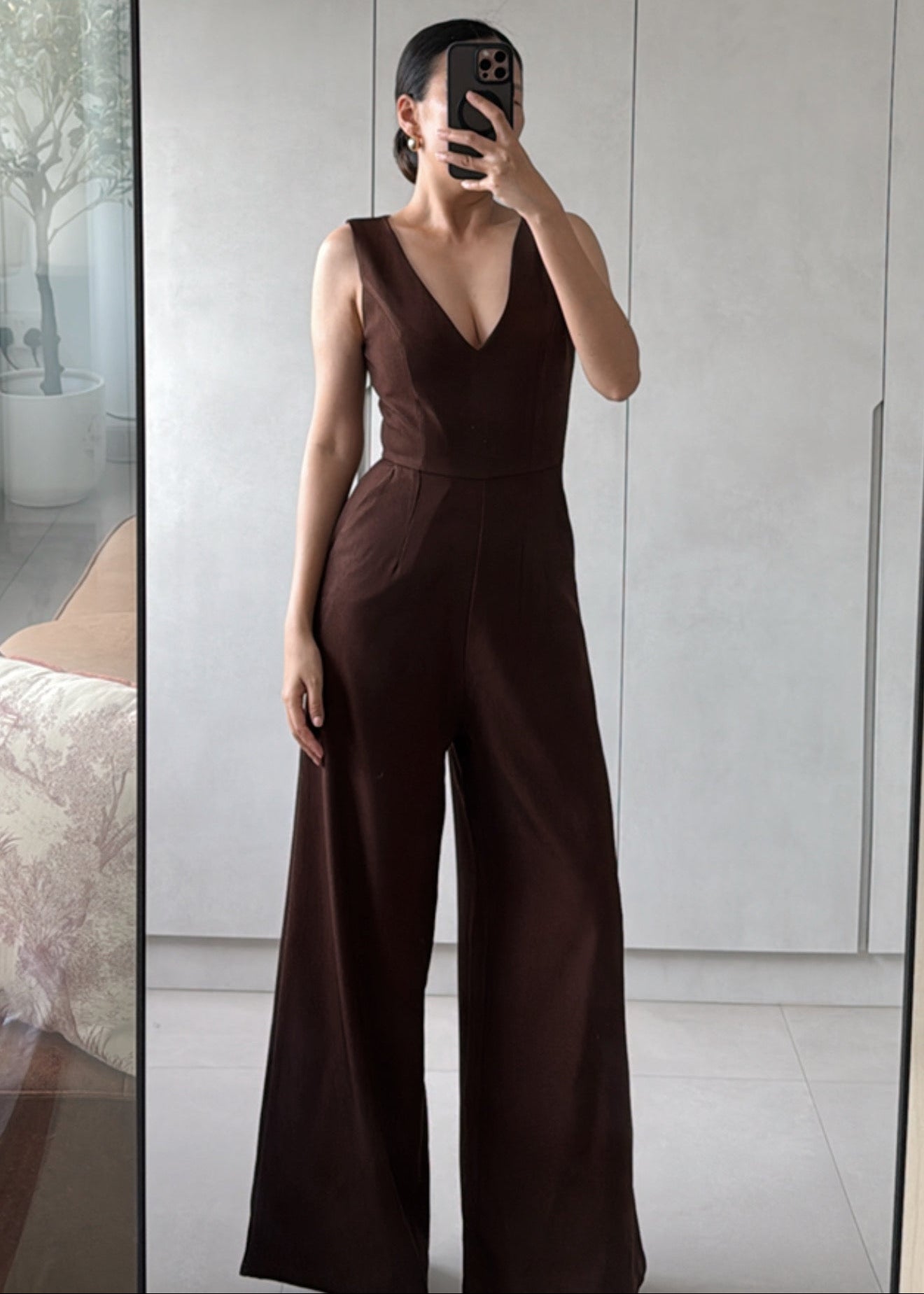 9875 Jumpsuit in Brown