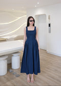 5709 Denim Dress In Dark Blue