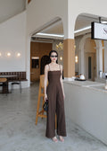 9873 Jumpsuit In Brown