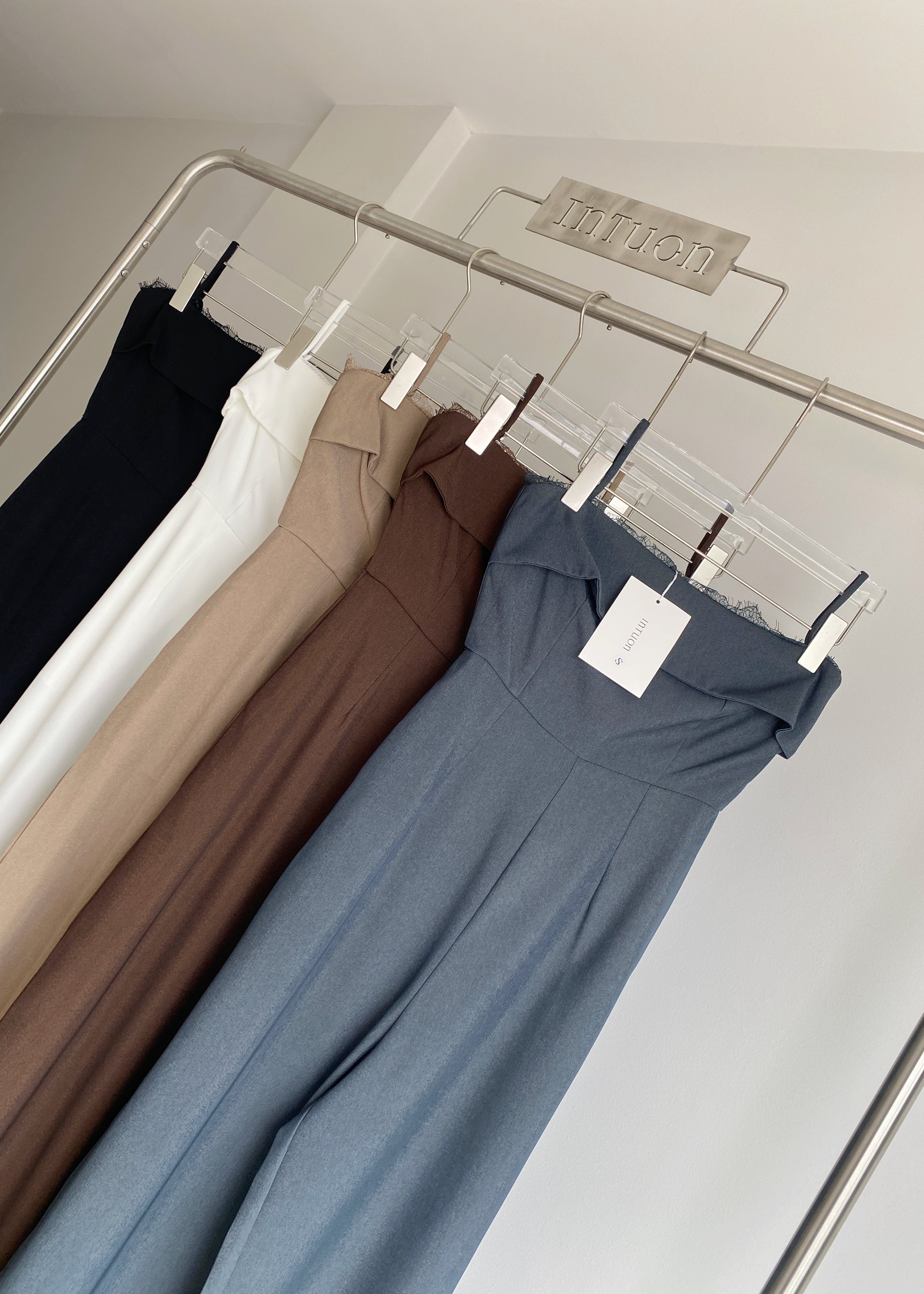 9873 Jumpsuit In Beige
