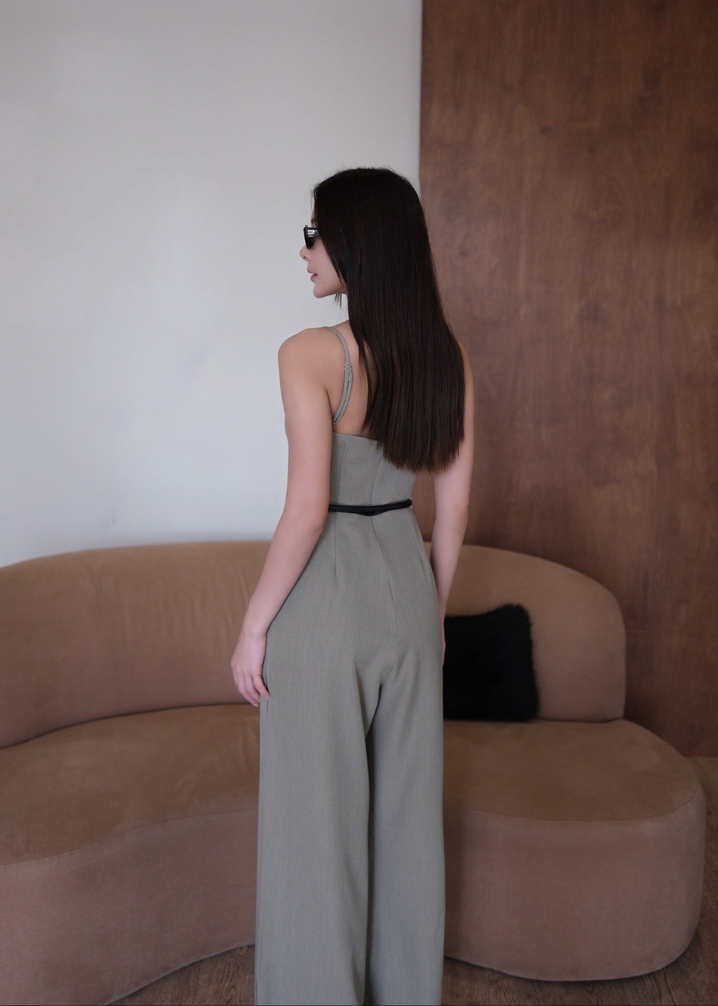 5786 Clara Jumpsuit In Grey