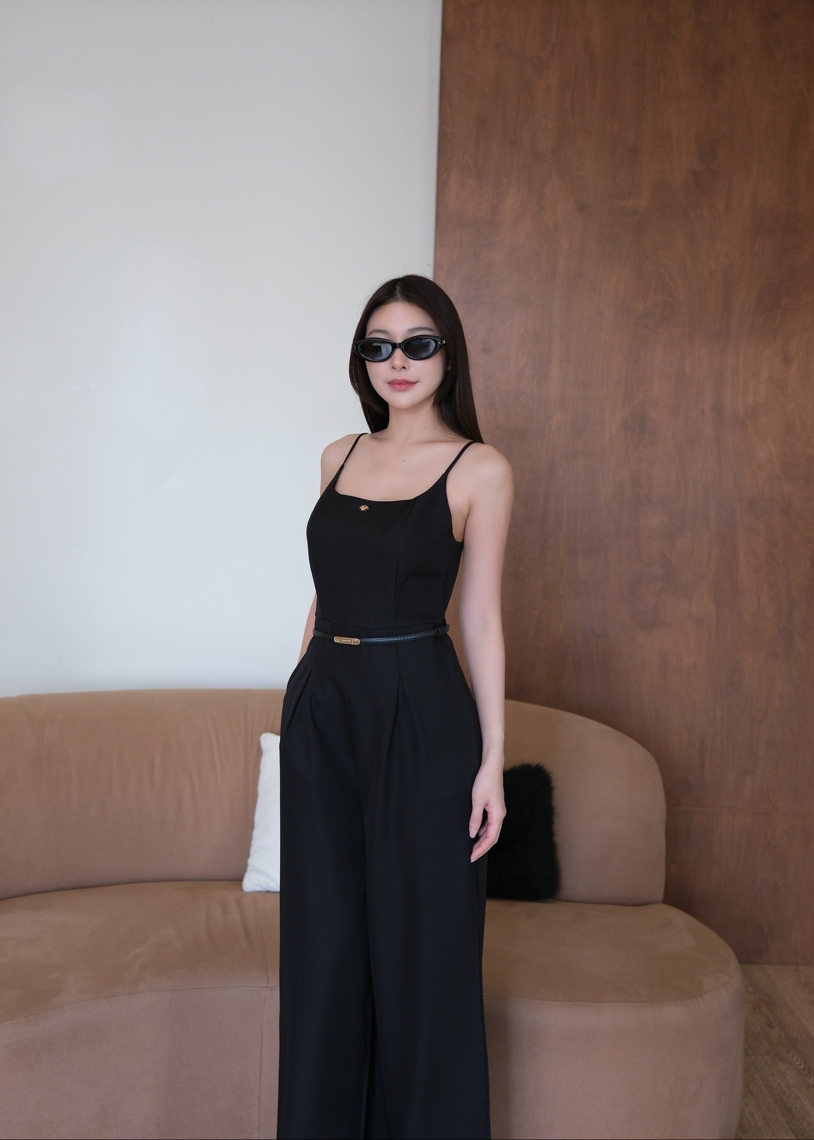 5786 Clara Jumpsuit In Black