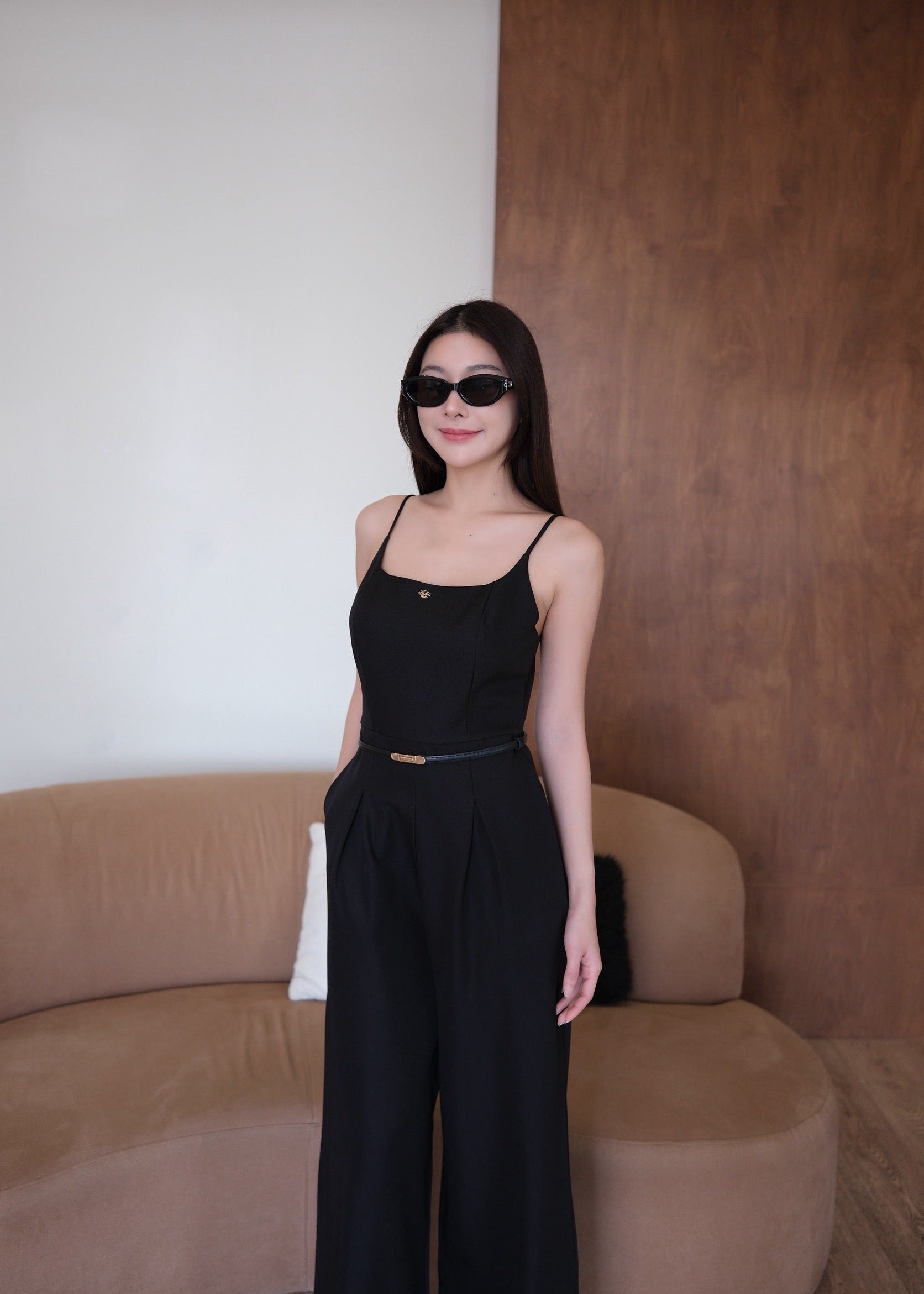 5786 Clara Jumpsuit In Black