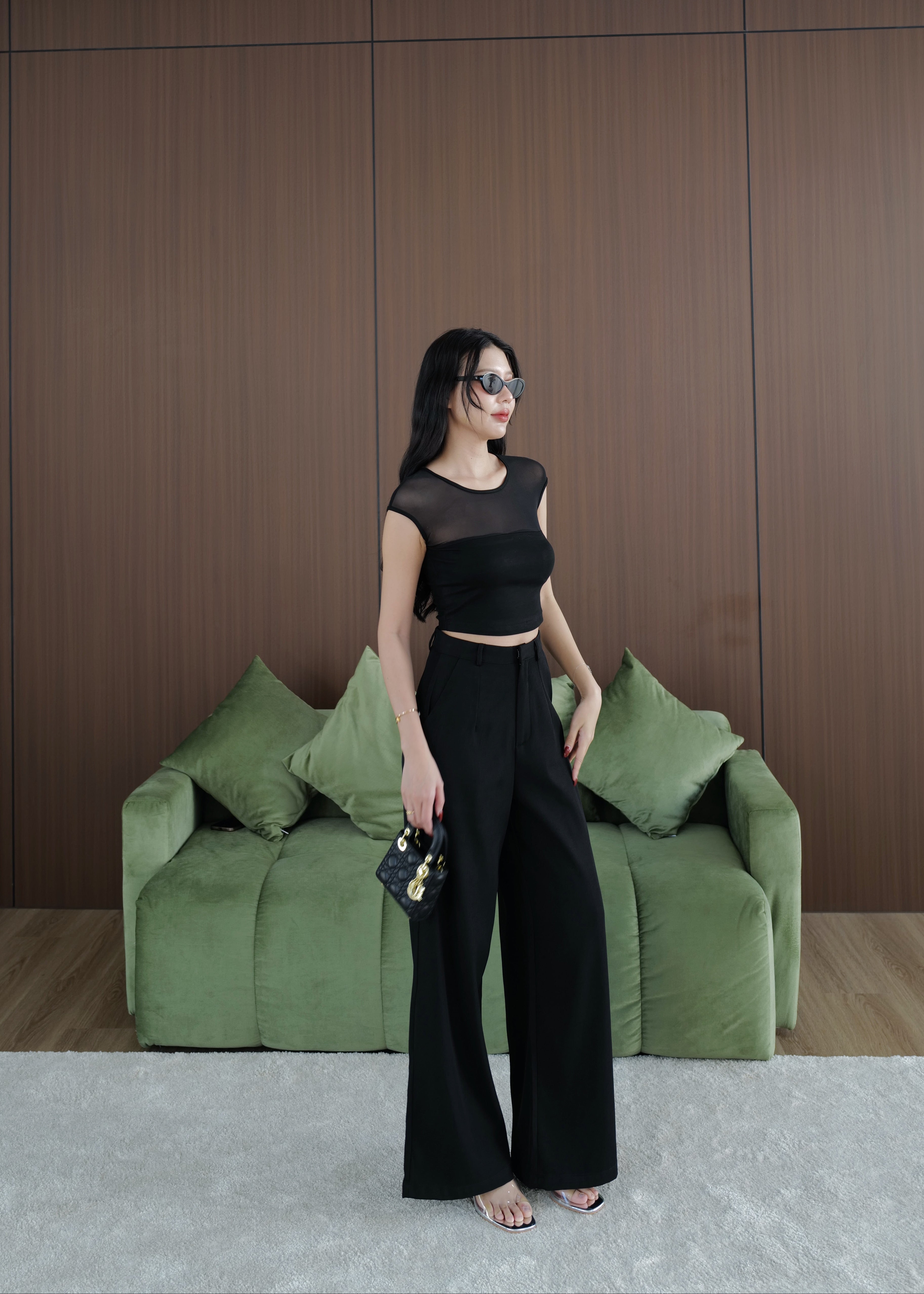 9898 Two-piece Set In Black