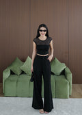 9898 Two-piece Set In Black