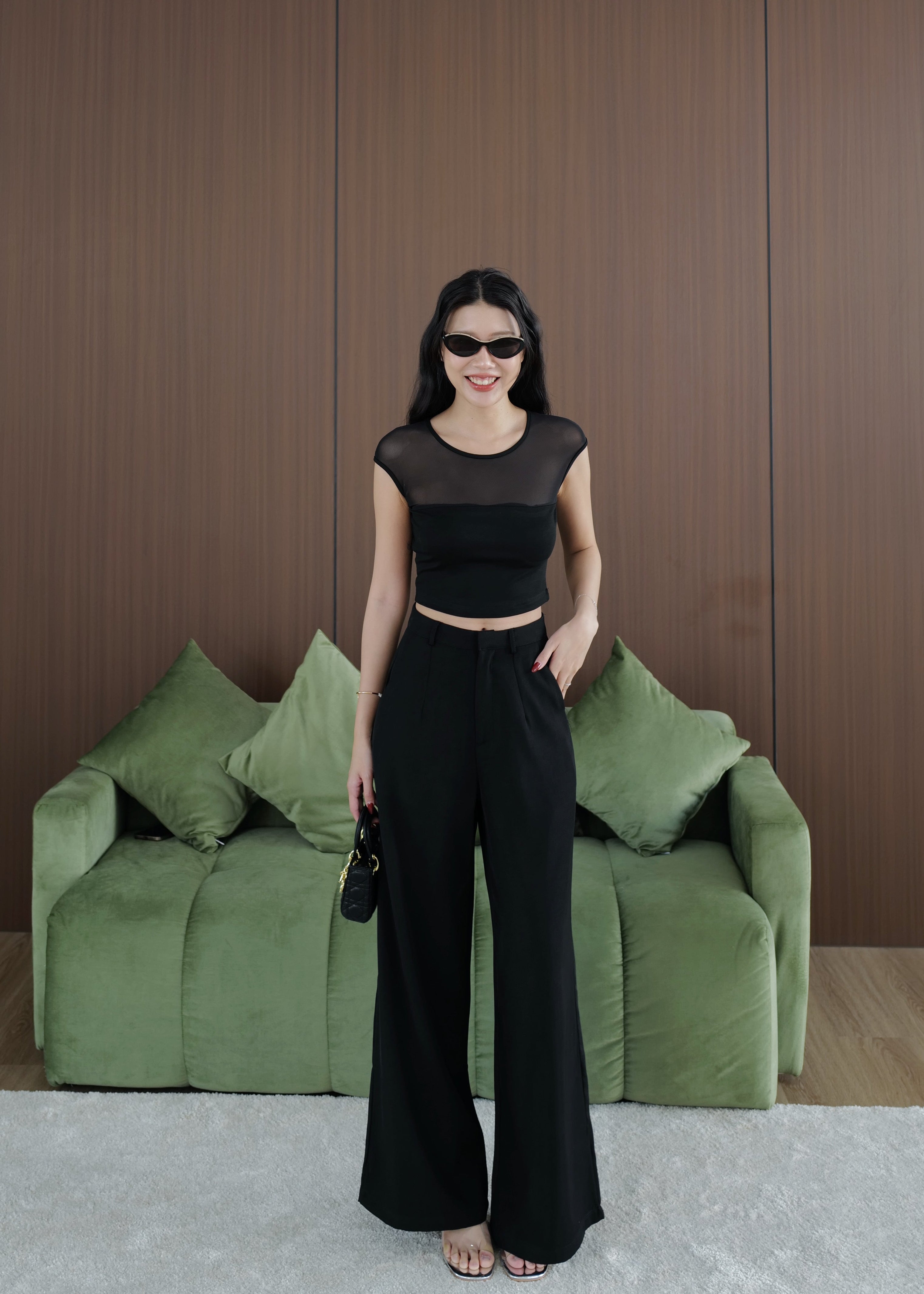 9898 Two-piece Set In Black