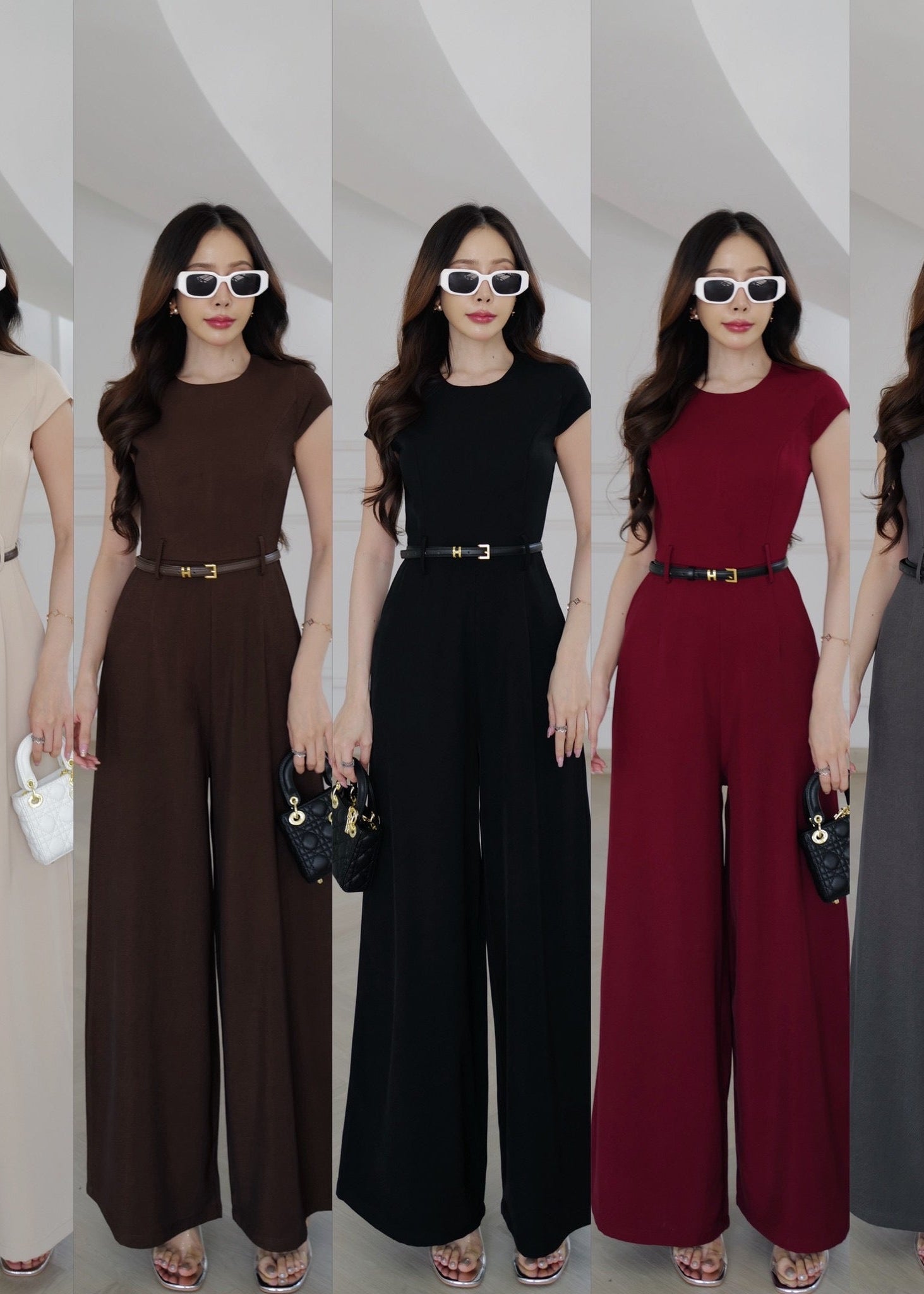 9885 Short Sleeve Jumpsuit In Black