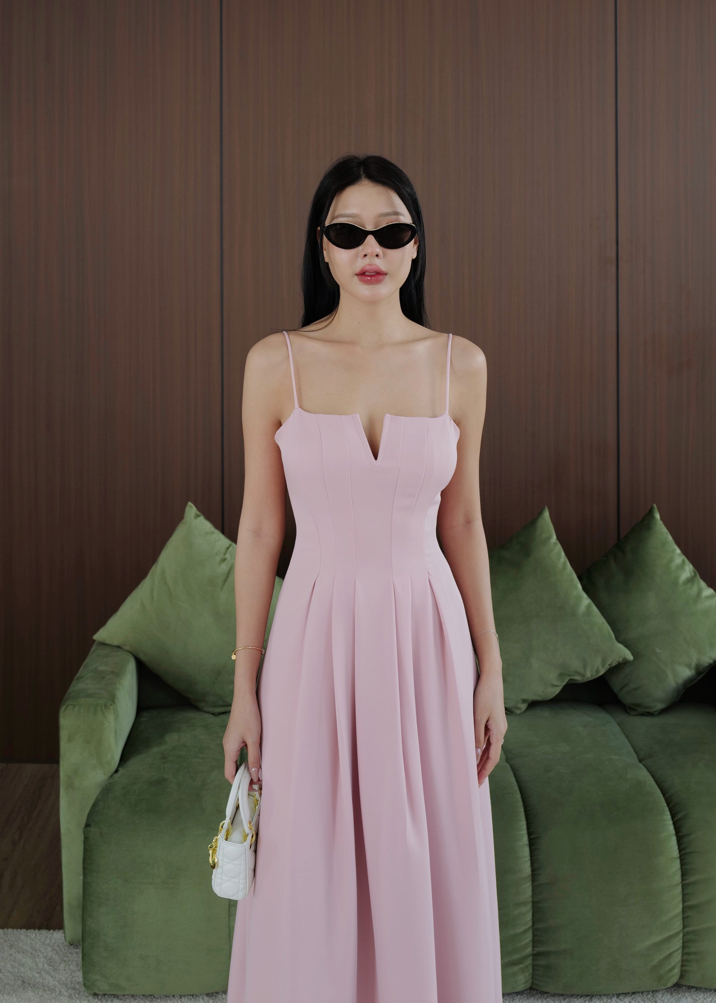 5072 long Dress In Pink