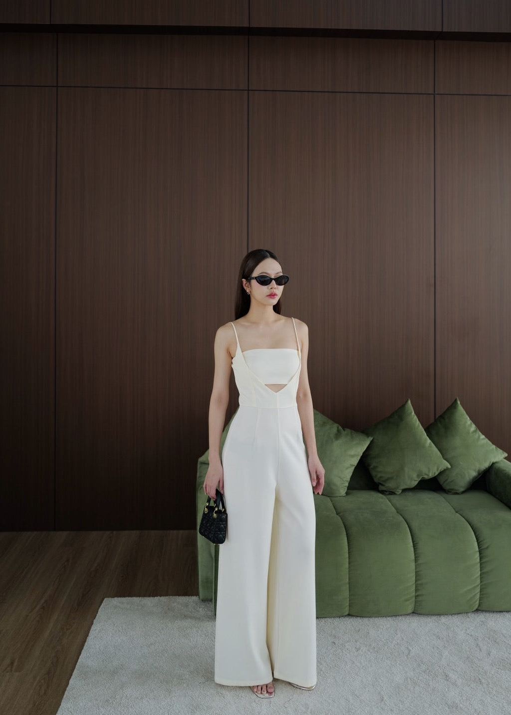 5352 Two Piece Set Jumpsuit In Ivory