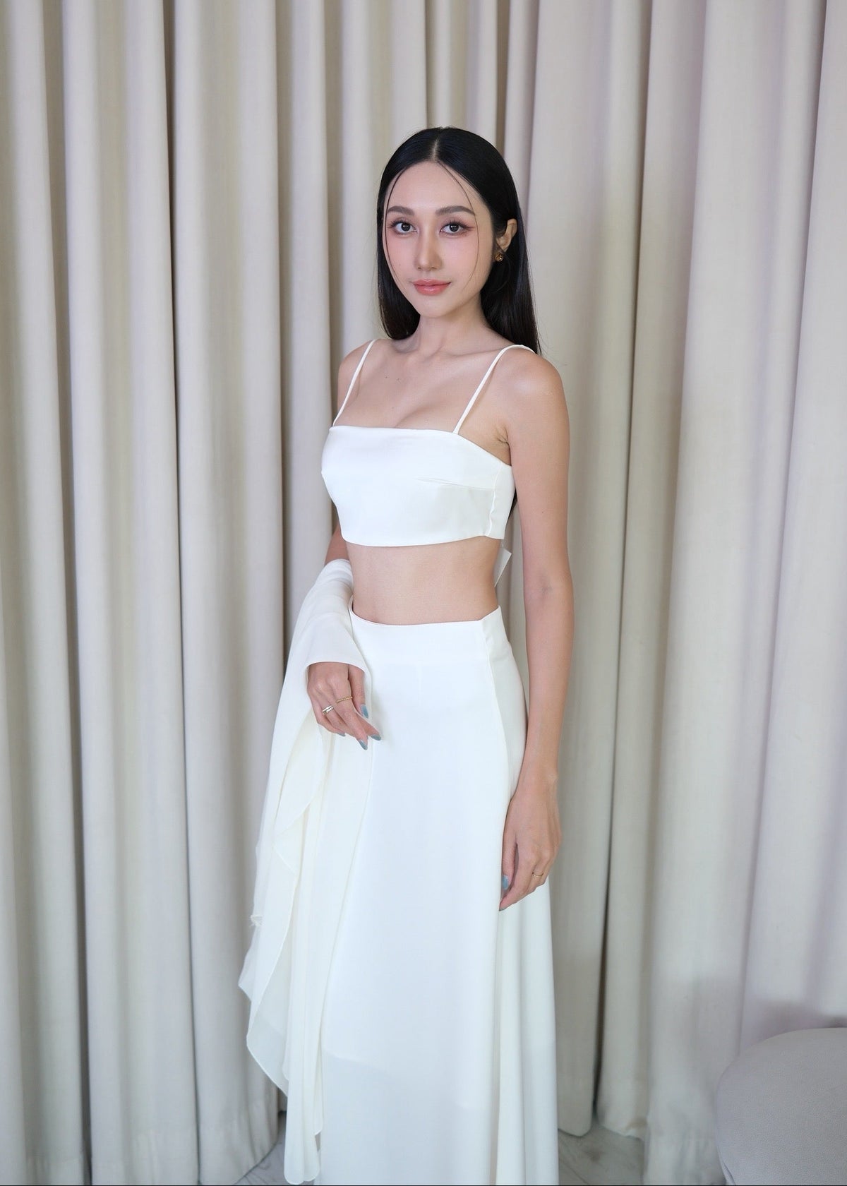 TTY 6168 Silky Set In White (3 Pieces Set)