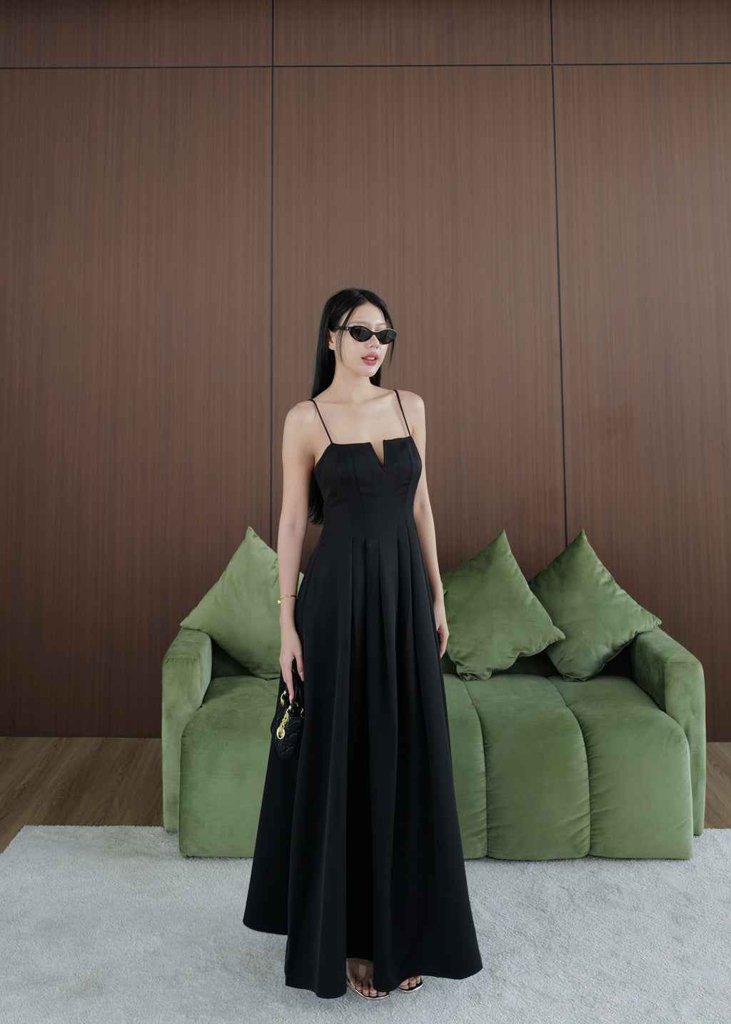 5072 Long Dress In Black