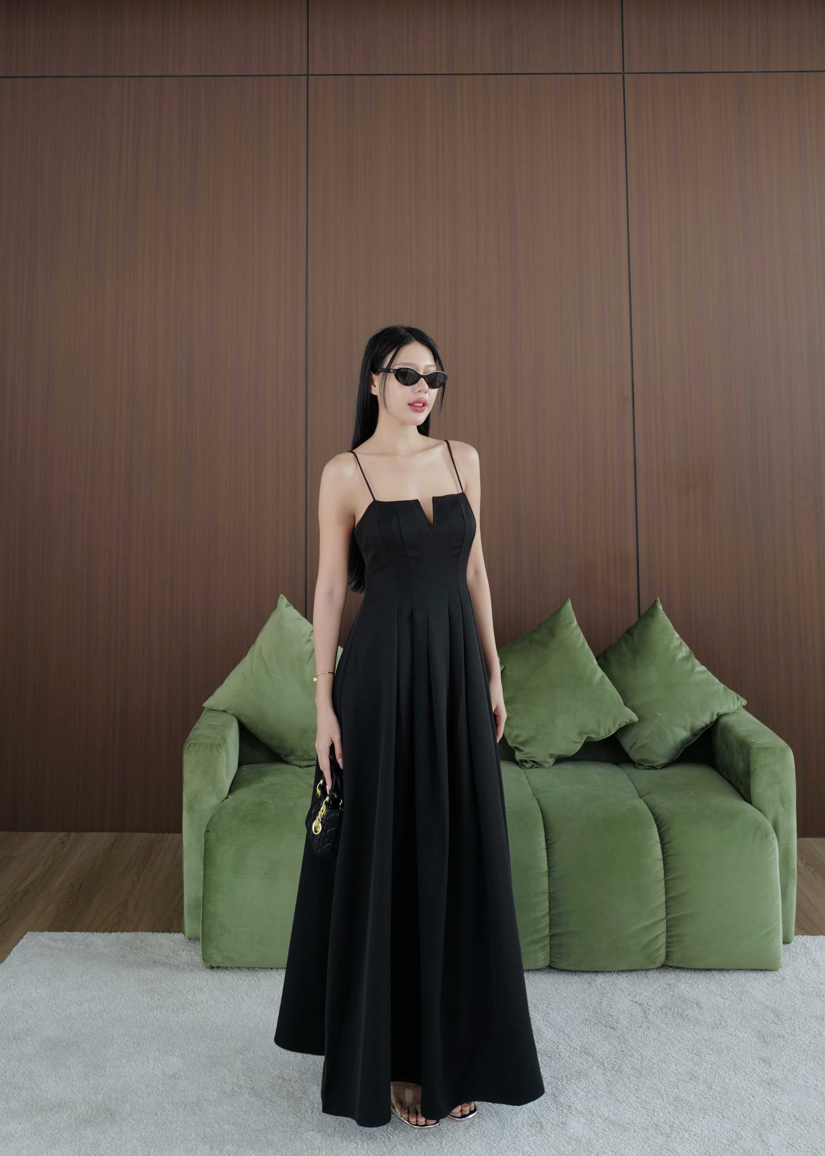 5072 Long Dress In Black