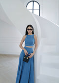 5194 Denim Set In Light Denim Blue