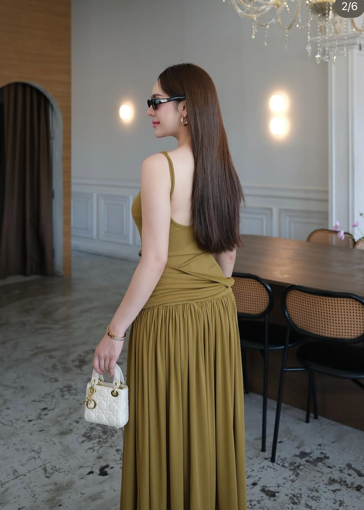 5465 Maxi Strappy Dress