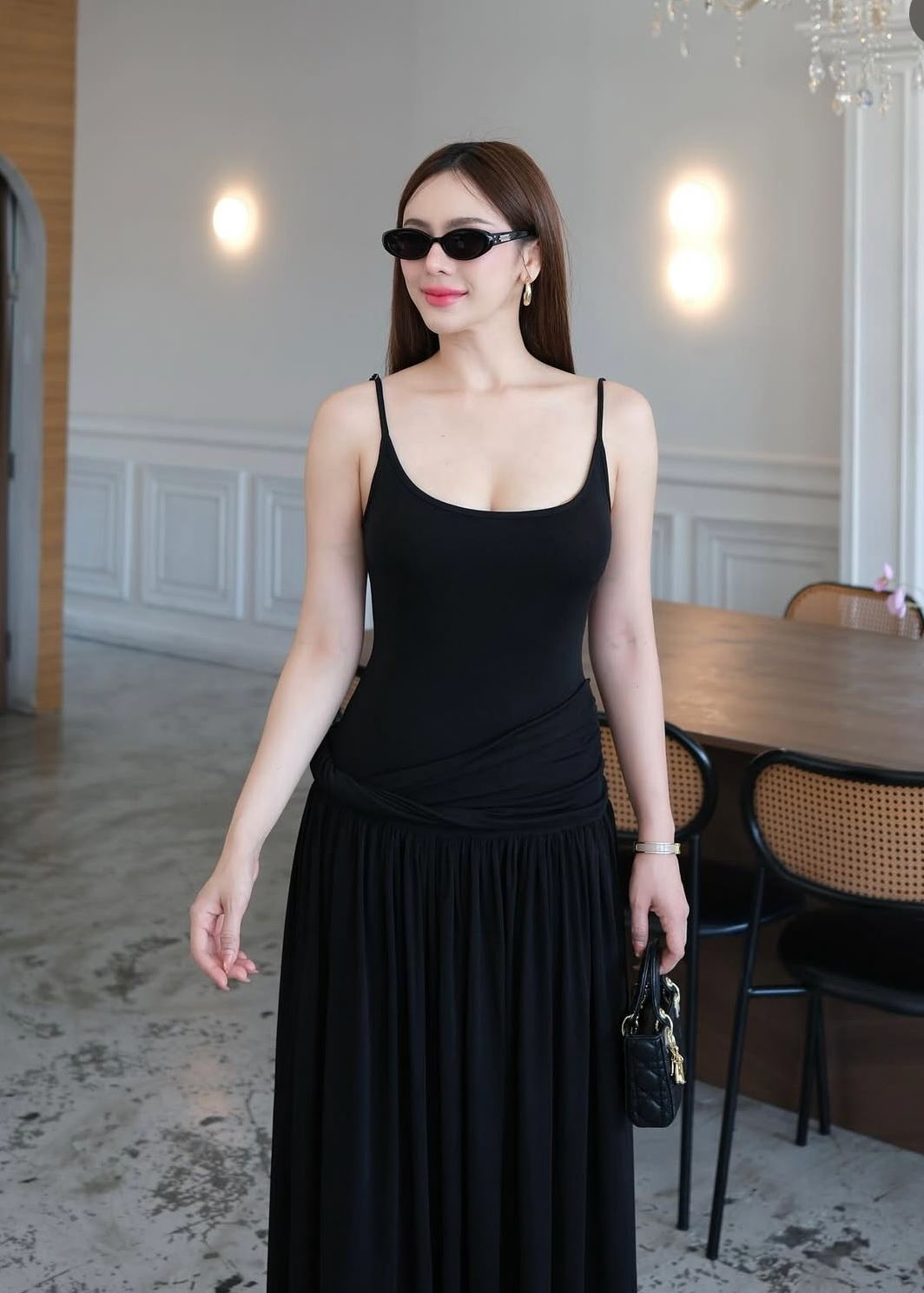 5465 Maxi Strappy Dress