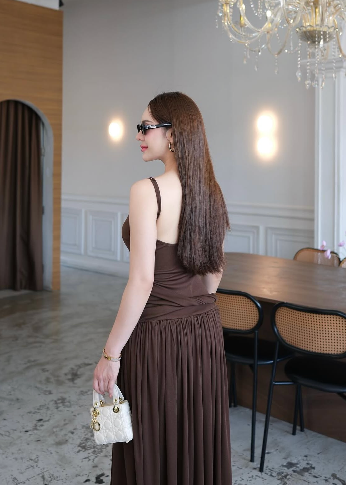 5465 Maxi Strappy Dress