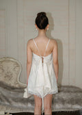 PON Lace Trimmed Tie-Back Camisole Set In Cream (PRE-ORDER)
