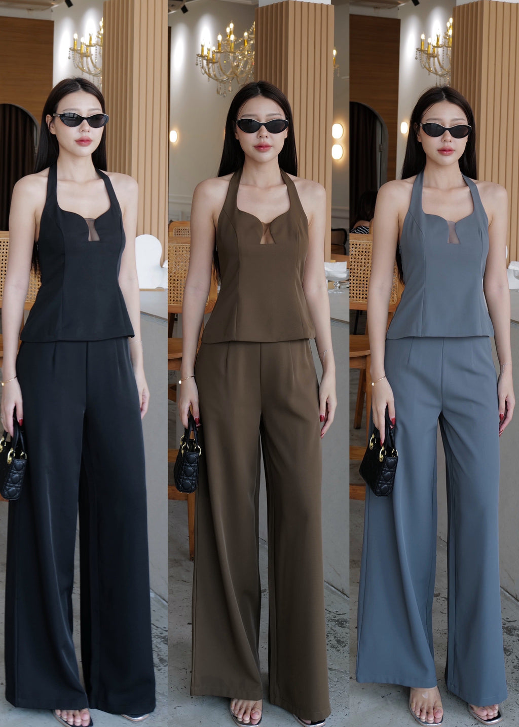9867 The Low Cut Set In Black