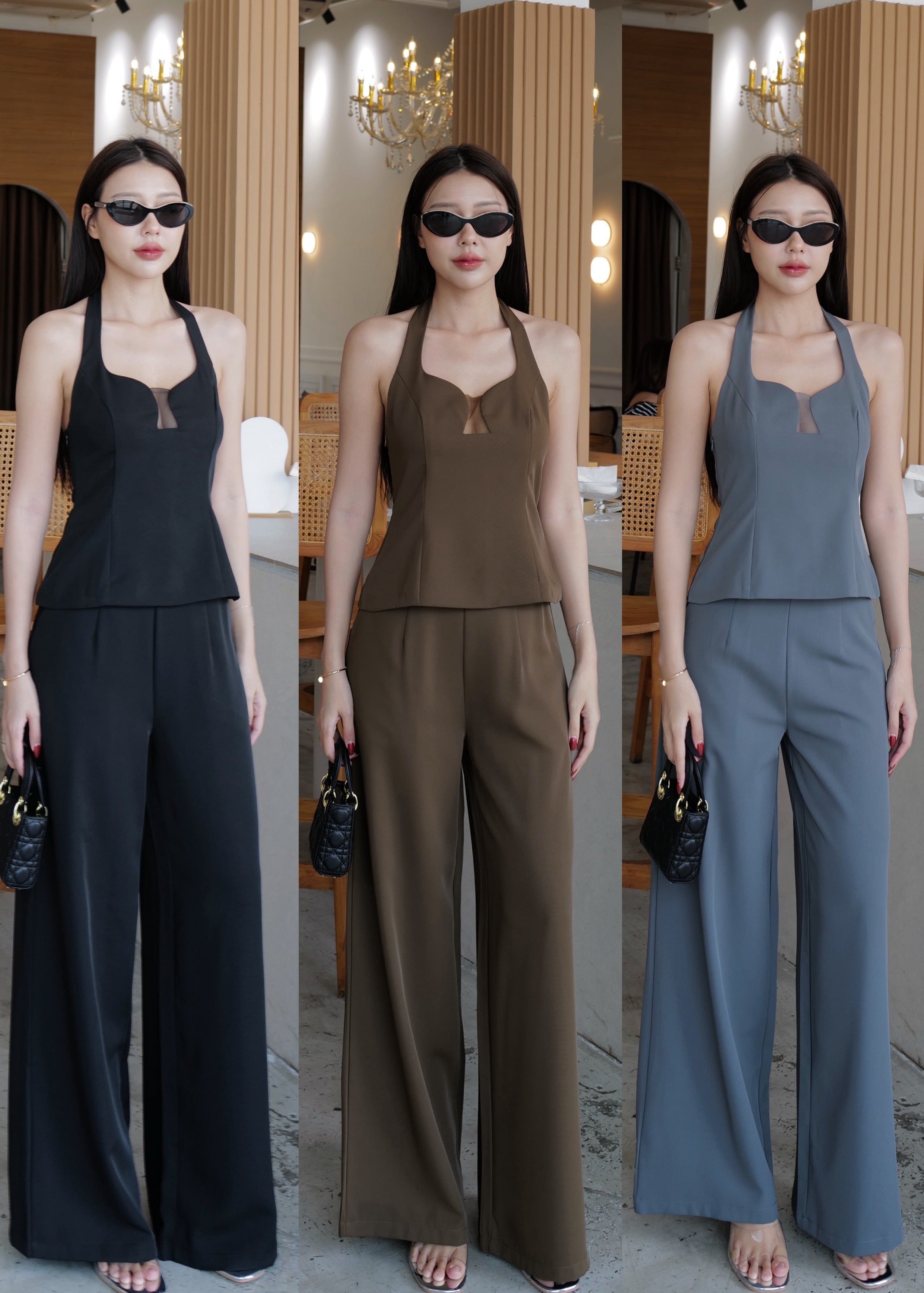 9867 The Low Cut Set In Black