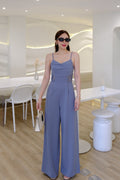 5322 Lace Jumpsuit In Blue
