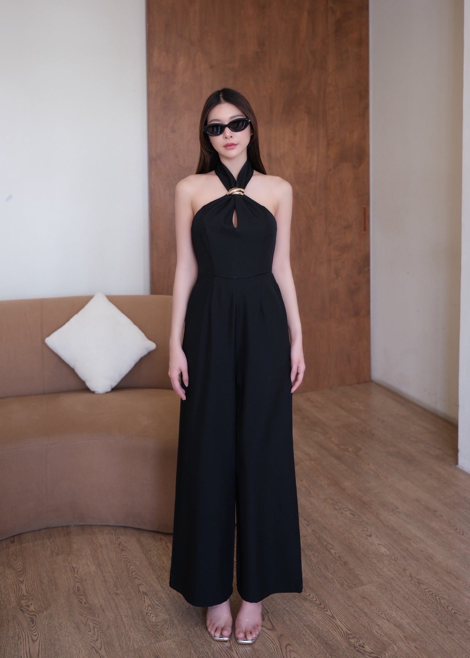 5513 Glowing Jumpsuit In Black