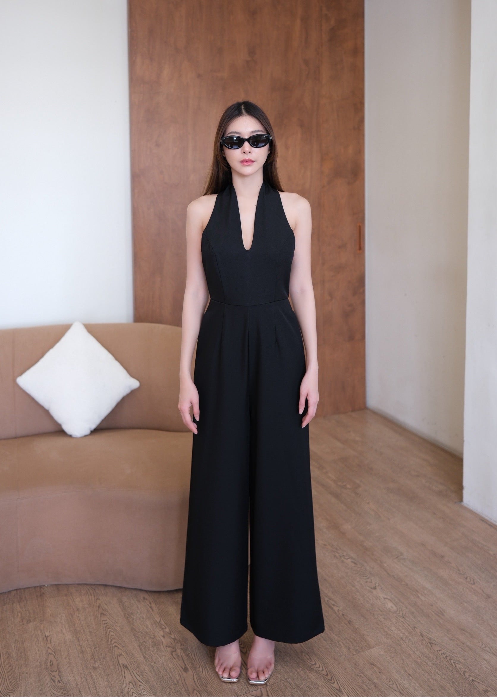 5513 Glowing Jumpsuit In Black